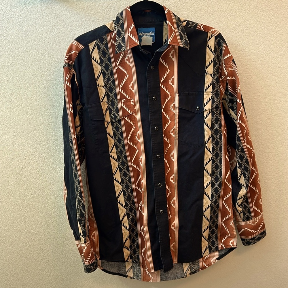 Vintage Wrangler Pearl-snap